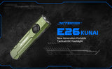 JETBeam® E26 UV Kunai 2000 Lumen Flashlight