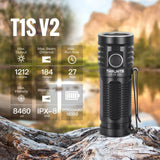 ThruNite® T1S Version 2 Flashlight with Magnetic Tail Cap