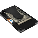 Grid® Black Aluminum Wallet