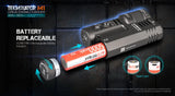Acebeam® Terminator M1 Dual Head LEP/LED Flashlight