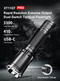 Klarus® XT11GT Pro 3300 Lumen Programable Tactical Flashlight