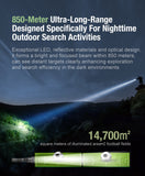 Klarus® XT12GT Pro 1600 Lumen Long Throw Flashlight