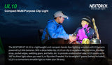 Nextorch® UL10  65 Lumen Multi-purpose Clip Light