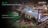 Nextorch® UL10  65 Lumen Multi-purpose Clip Light