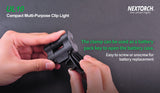 Nextorch® UL10  65 Lumen Multi-purpose Clip Light