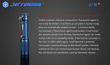 JETBeam® JET-UV Ultraviolet Pocket Flashlight