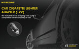 Nitecore® V2 In Car Charger