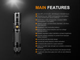Fenix® UC35 1000 Lumen Tactical Flashlight