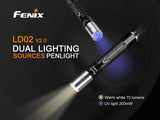 Fenix® LD02 70 Lumen Dual Light Penlight