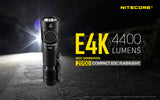 Nitecore® E4K 4400 Lumen Flashlight