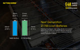 Nitecore® E4K 4400 Lumen Flashlight