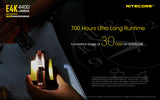 Nitecore® E4K 4400 Lumen Flashlight