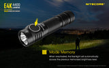 Nitecore® E4K 4400 Lumen Flashlight