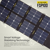 Nitecore® FSP100 Foldable Solar Panel