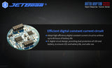 JETBeam® RRT01 Raptor 950 Lumen Flashlight
