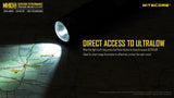 Nitecore® MH10S 1800 Lumen Onboard Rechargeable