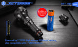 JETBeam® RRT-M1X Laser LED Flashlight