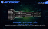 JETBeam® RRT-M1X Laser LED Flashlight