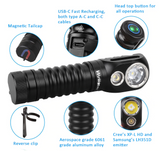 Wurkkos HD20 2000 Lumen Headlamp/Angle Light