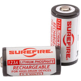 Surefire® Rechargeable 123A Batteries