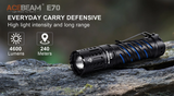 Acebeam® E70-AL 4600 Lumen