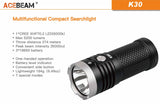 Acebeam® K30 5200 Lumen High Output Flashlight