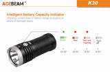 Acebeam® K30 5200 Lumen High Output Flashlight