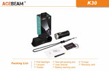 Acebeam® K30 5200 Lumen High Output Flashlight