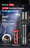 Klarus® XT21X Pro 4400 Lumen Tactical Flashlight