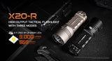Acebeam® X20-R  High Output Flashlight