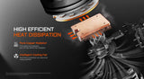 Acebeam® X75 Brightest Power Bank Flashlight