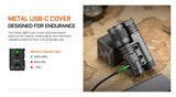 Acebeam® Terminator M1  2.0 Dual Head LEP/LED Flashlight