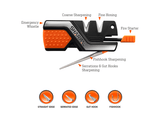 Sharpal® 6-IN-1 KNIFE SHARPENER & SURVIVAL TOOL