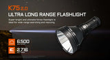 Acebeam® K75 2.0 Longest Throw Flashlight