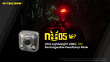 Nitecore® NU05 V2 Headlamp Mate