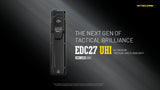 Nitecore® EDC27 UHi 3100 Lumen Slim Flashlight