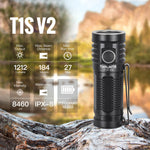 ThruNite® T1S Version 2 Flashlight with Magnetic Tail Cap