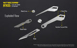 Nitecore® NTK05 Folding Scalpel Knife