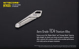 Nitecore® NTK05 Folding Scalpel Knife