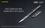 Nitecore® NTK07 Titanium Scalpel Knife
