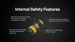 Nitecore® NL169 Battery - Rechargeable C123A 950 mAh Protected Button Top