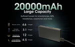 Nitecore® Carbo 20,000 mAh Power Bank
