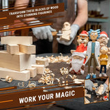 Beavercraft® Basswood Block 12 Piece Set