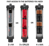 THYRM® CellVault Battery Storage for AAA and CR123