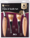 Flexcut® Premium Premium Palm & Knife Set