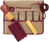Flexcut® Lino & Relief 4 Piece Gouge Set