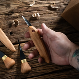 Flexcut® Premium Premium Palm & Knife Set