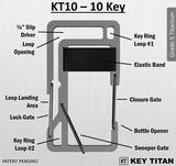 Gear Infusion® KT10 Key Titan Carabiner