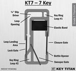 Gear Infusion® KT7 Key Titan Carabiner