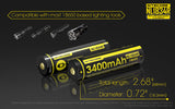 Nitecore® NL1834R Micro-USB Rechargeable 18650 Battery